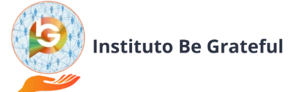 Logo Be Grateful texto escuro